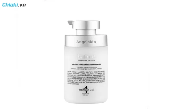 sữa tắm Niacinamide Batious B3+ Niacinamide Shower Gel