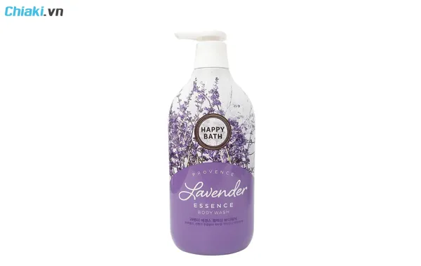 sữa tắm dưỡng ẩm Happy Bath Lavender Essence