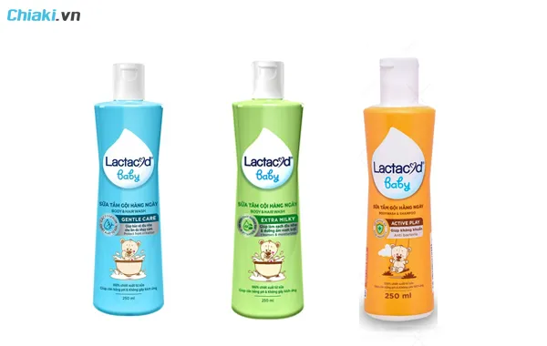 Sữa tắm Lactacyd c&oacute; mấy loại?