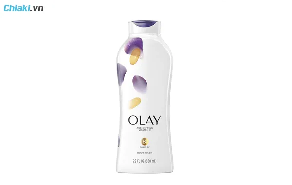 sữa tắm Niacinamide Olay Age Defying Vitamin E
