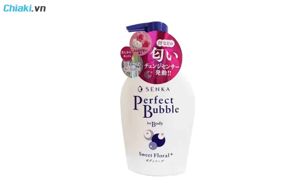 sữa tắm dưỡng ẩm Shiseido Perfect Bubble