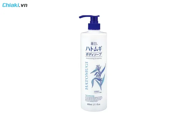 sữa tắm Niacinamide Hatomugi m&agrave;u trắng