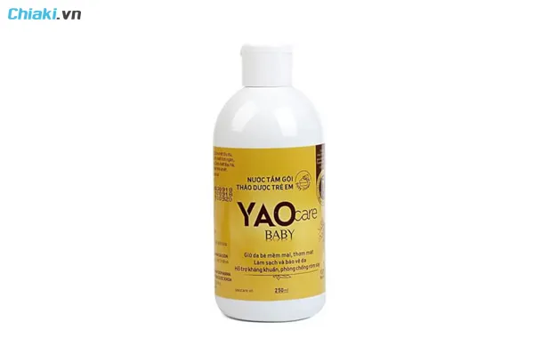 sữa tắm thảo dược cho b&eacute; Yaocare Baby