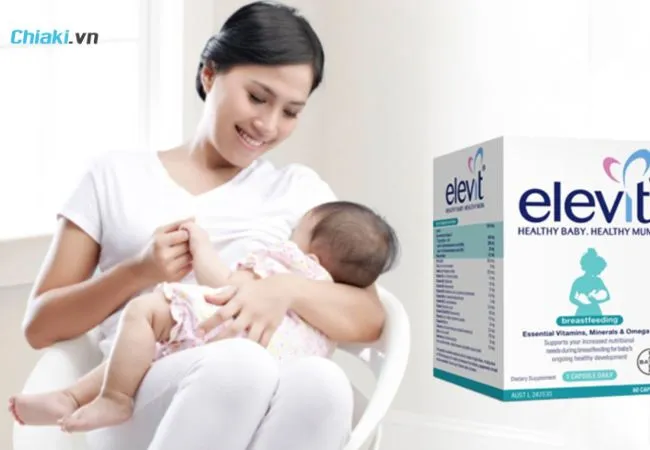 Elevit sau sinh Breastfeeding của &Uacute;c