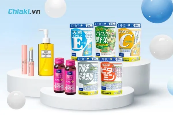 DHC thương hiệu chăm s&oacute;c sức khỏe v&agrave; l&agrave;m đẹp nổi tiếng của Nhật Bản