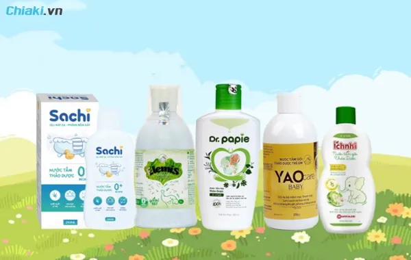 ti&ecirc;u ch&iacute; lựa chọn sữa tắm thảo dược cho b&eacute;
