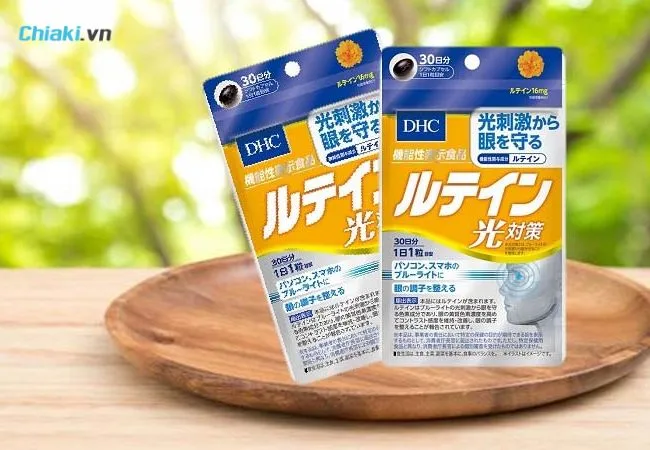Vi&ecirc;n uống chống &aacute;nh s&aacute;ng xanh DHC Lutein