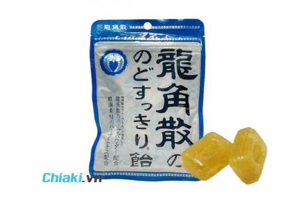 Kẹo ngậm ho Ryukakusan của Nhật