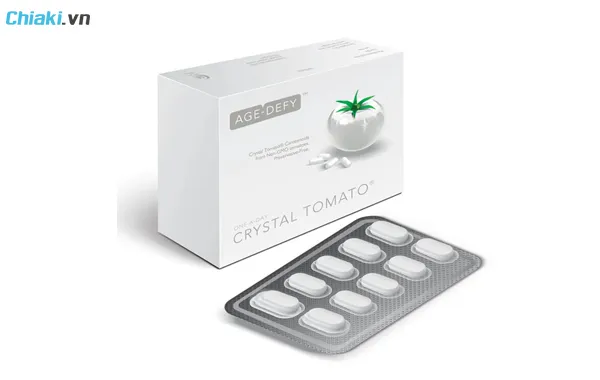 vi&ecirc;n uống trắng da cấp tốc Crystal Tomato