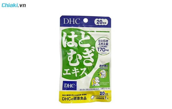 vi&ecirc;n uống trắng da cấp tốc DHC Coix Extract