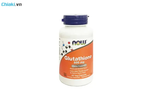 vi&ecirc;n uống trắng da cấp tốc Glutathione Now