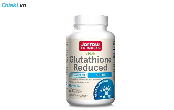 vi&ecirc;n uống trắng da cấp tốc Jarrow Glutathione Reduced