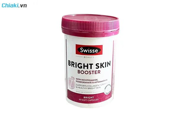vi&ecirc;n uống trắng da cấp tốc Swisse Beauty Bright Skin