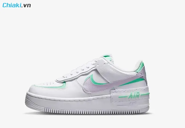 Review gi&agrave;y Nike Air Force 1 Shadow Infinite Lilac