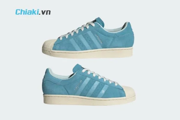 Gi&agrave;y thể thao Adidas Superstar GZ9411 Preloved Blue