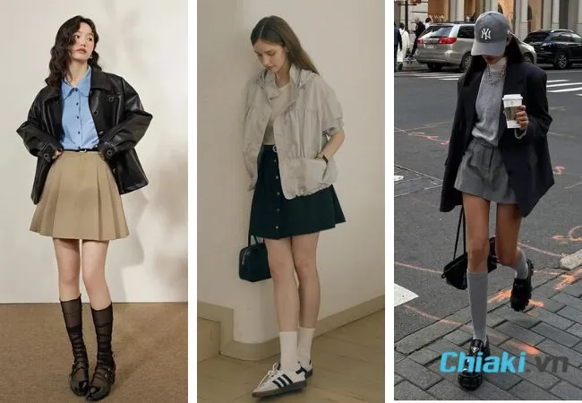 Lưu &yacute; khi phối gi&agrave;y với tất cho nữ