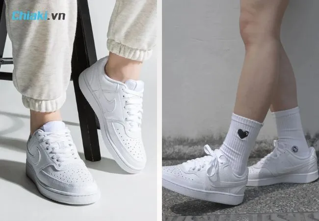Gi&agrave;y thể thao nữ Nike Court Vision Low Next Nature