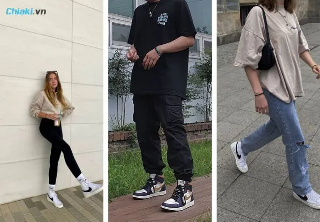 Phối gi&agrave;y Nike Blazer với phong c&aacute;ch Retro cổ điển