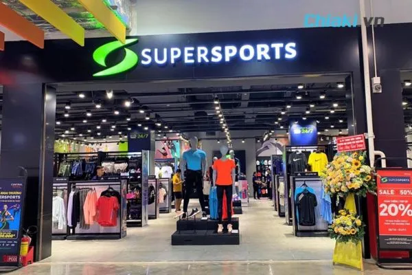 Si&ecirc;u thị thể thao Supersports