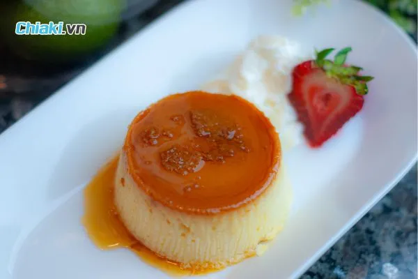 B&aacute;nh flan cho b&eacute; dưới 1 tuổi