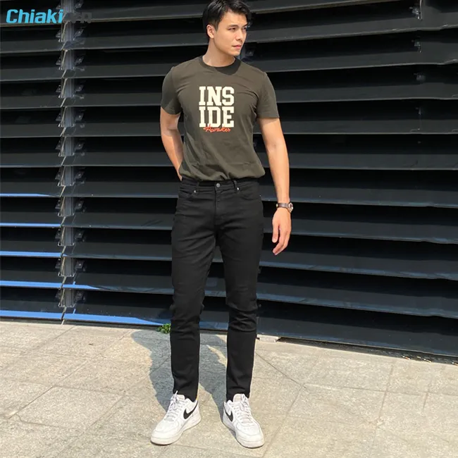 C&aacute;ch phối gi&agrave;y sneaker nam với &aacute;o thun