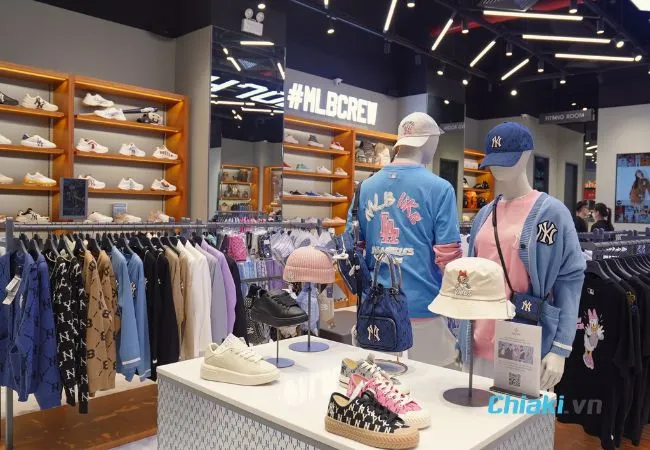 Cửa h&agrave;ng MLB ch&iacute;nh h&atilde;ng Aeon Mall Long Bi&ecirc;n