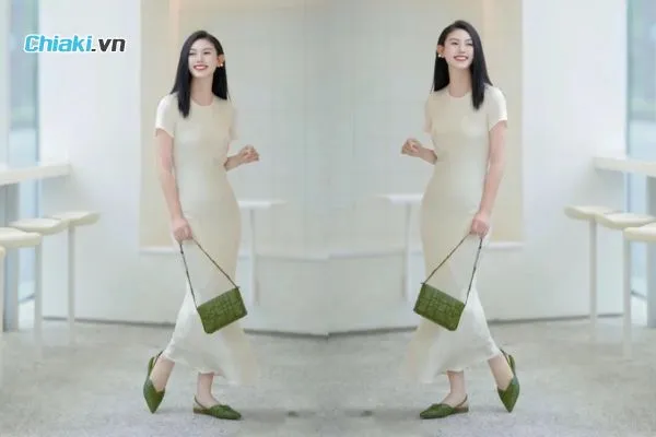 Gi&agrave;y m&agrave;u xanh l&aacute; tươi mới dẫn đầu xu hướng