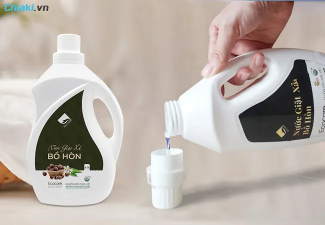 hướng dẫn sử dụng nước giặt hữu cơ