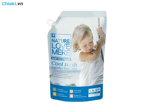nước giặt hữu cơ Nature Love Mere Cool Fresh