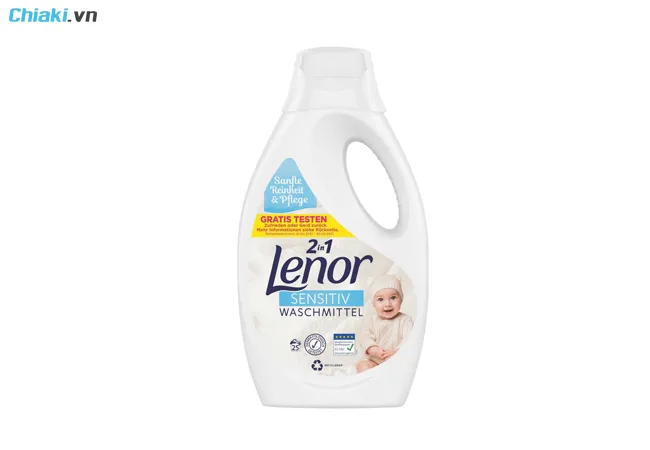 nước giặt hữu cơ Lenor Sensitiv Waschmittel
