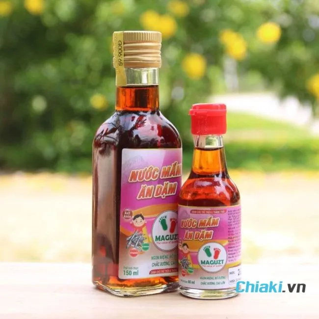 Nước mắm ăn dặm cho b&eacute; tr&ecirc;n 1 tuổi