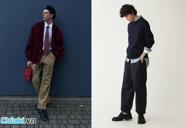 Giày loafer nam di&ecirc;̣n cùng áo Blazer