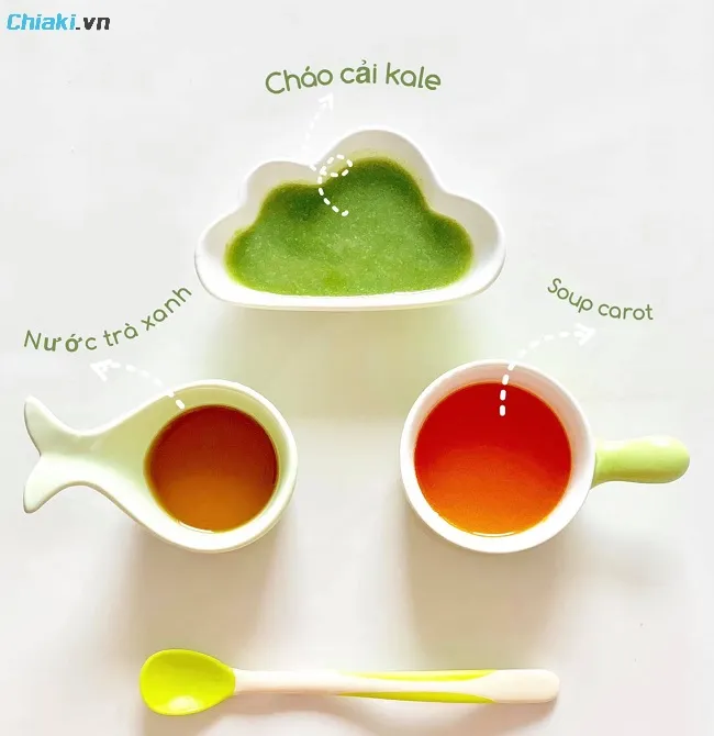 Thực đơn ăn dặm kiểu Nhật cho b&eacute; 6 th&aacute;ng