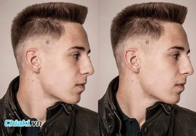 T&oacute;c đầu đinh Undercut Flat Top tạo vẻ nam t&iacute;nh, m&aacute;i phẳng v&agrave; t&oacute;c hai b&ecirc;n gọn g&agrave;ng.