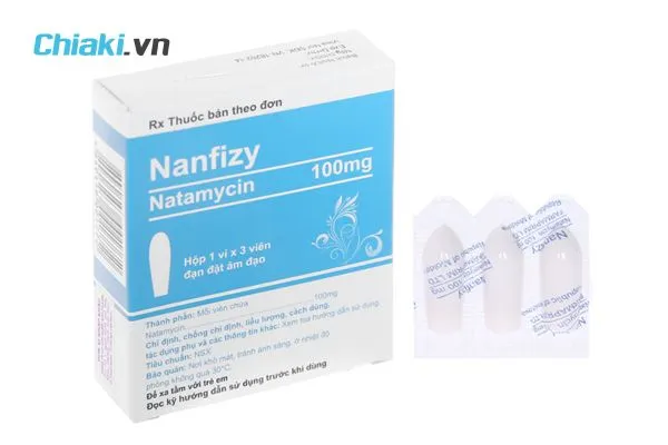 Vi&ecirc;n đặt Nanfizy 100mg