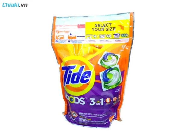 Vi&ecirc;n giặt quần &aacute;o thơm l&acirc;u Tide Pods 3