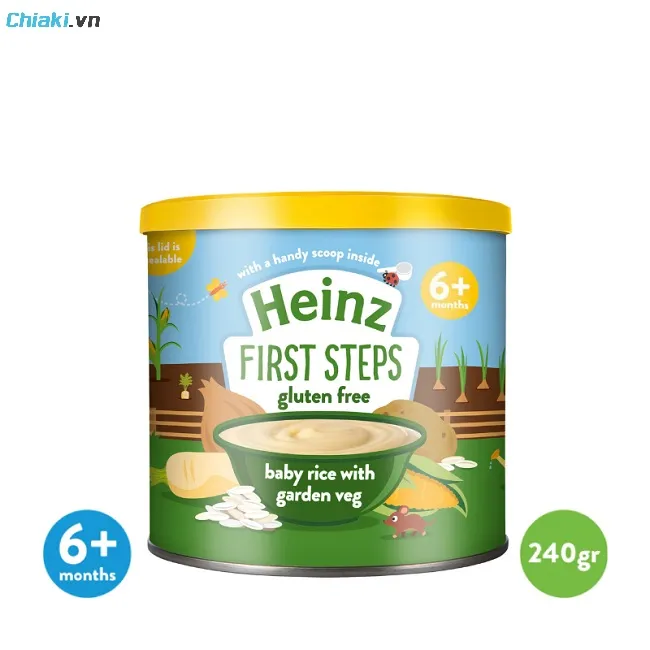 Bột Heinz vị g&agrave; gi&uacute;p ph&aacute;t triển cơ bắp v&agrave; xương