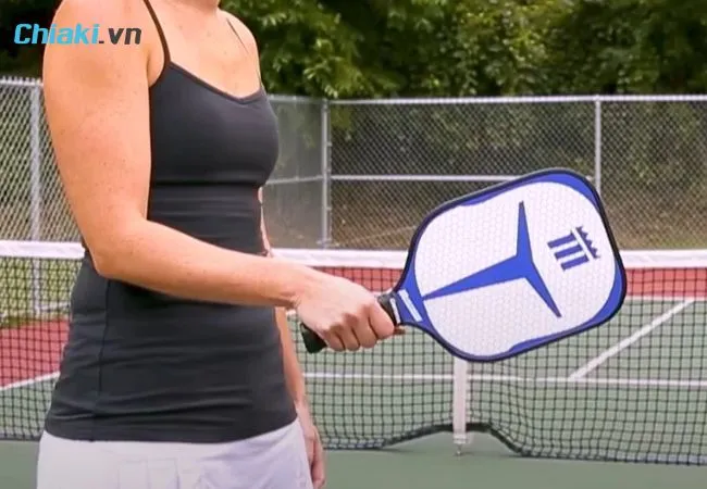 C&aacute;ch cầm vợt pickleball Continental Grip (Eastern Grip)