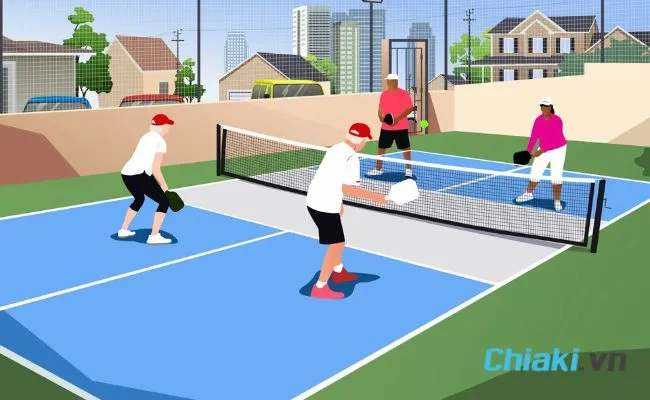 Luật chơi Pickleball