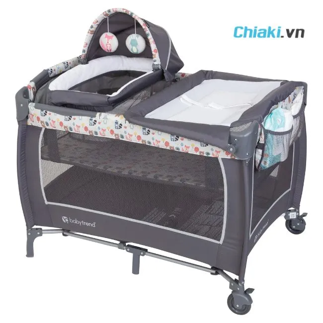 N&ocirc;i gấp gọn Baby Trend Lil Snooze Deluxe II