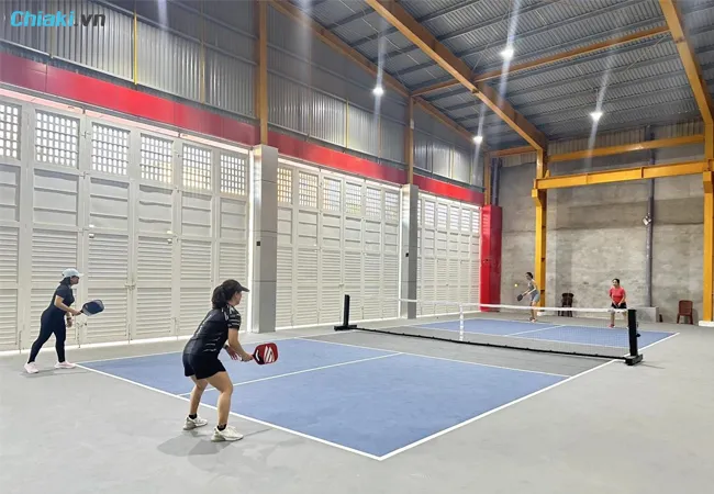 S&acirc;n pickleball quảng b&igrave;nh Văn Minh