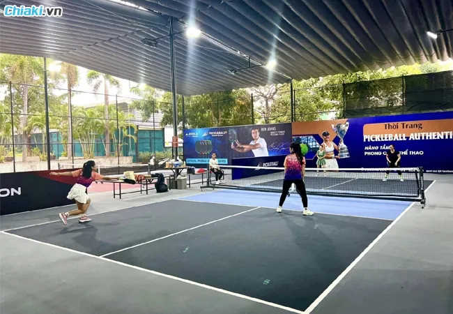 s&acirc;n pickleball h&agrave; đ&ocirc;ng Việt H&agrave;n Geleximco