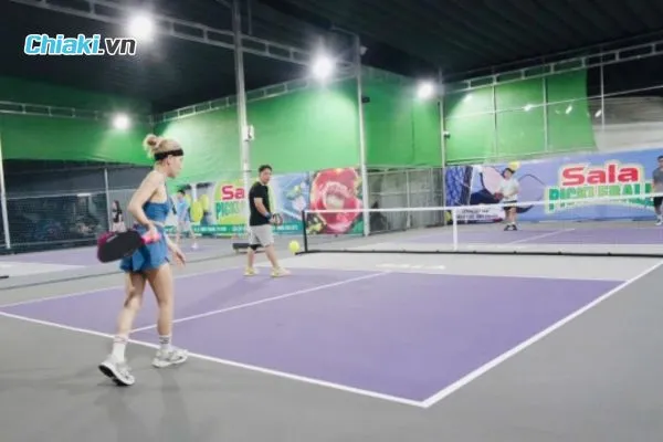 S&acirc;n Pickleball Vườn Ngọc Lan sở hữu 7 s&acirc;n chơi đạt chuẩn thi đấu quốc tế
