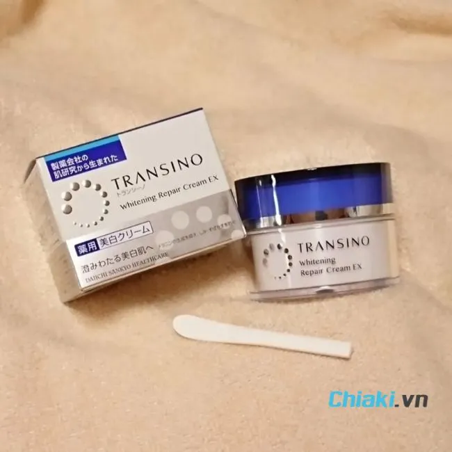 Kem dưỡng trắng da mặt ban đ&ecirc;m Transino