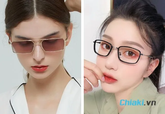 K&iacute;nh gọng chữ nhật cho người c&oacute; g&ograve; m&aacute; cao