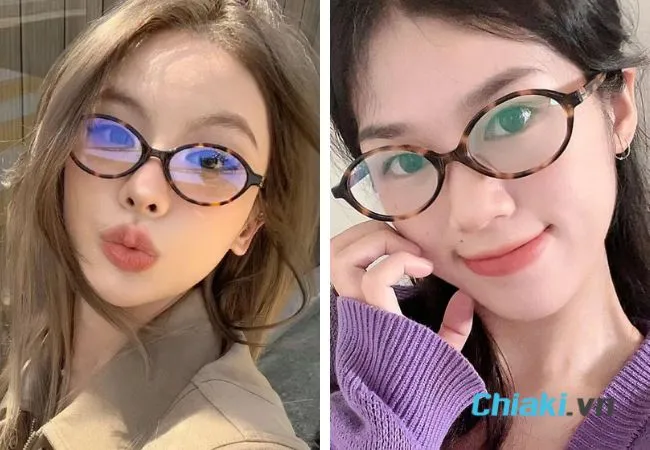 K&iacute;nh gọng oval cho mặt d&agrave;i