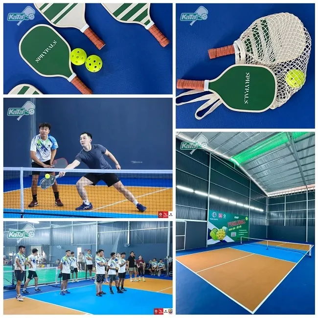S&acirc;n Pickleball Kata x&acirc;y mới đạt chuẩn quốc tế
