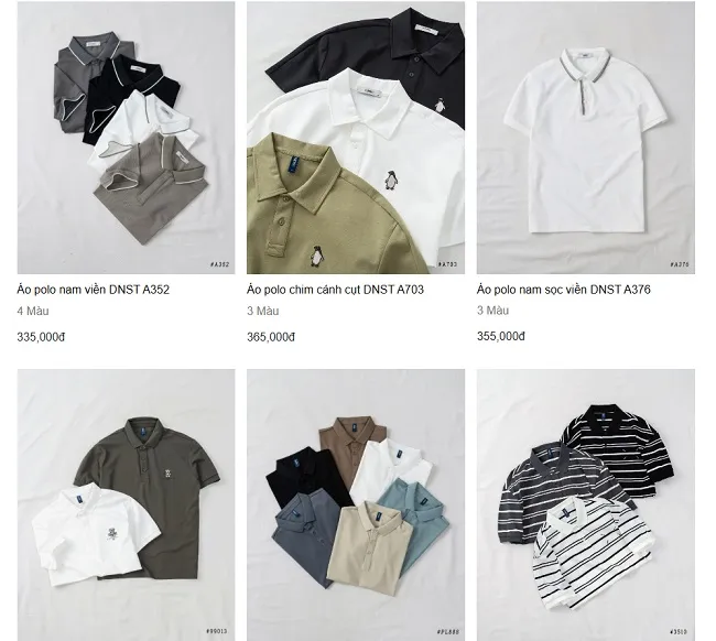 Shop &aacute;o polo nam - Denimst
