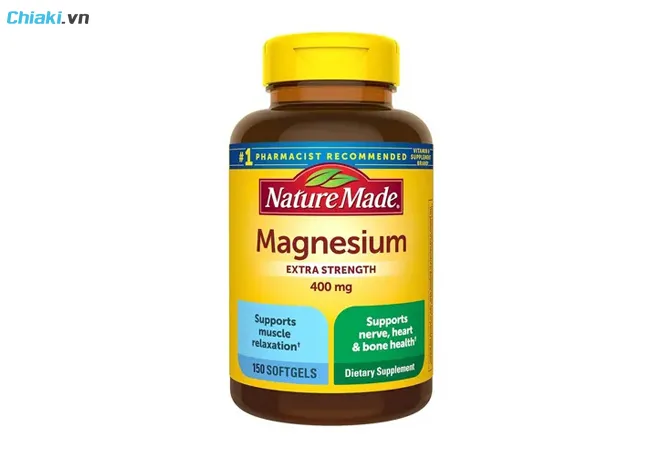 thuốc Magnesium Magie Nature Made Magnesium