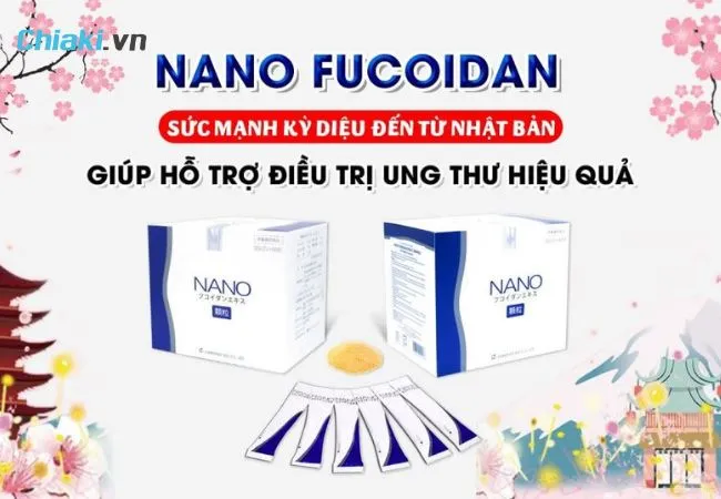 Thuốc bổ d&agrave;nh cho người gi&agrave; Nano Fucoidan Extract Granule Của Nhật